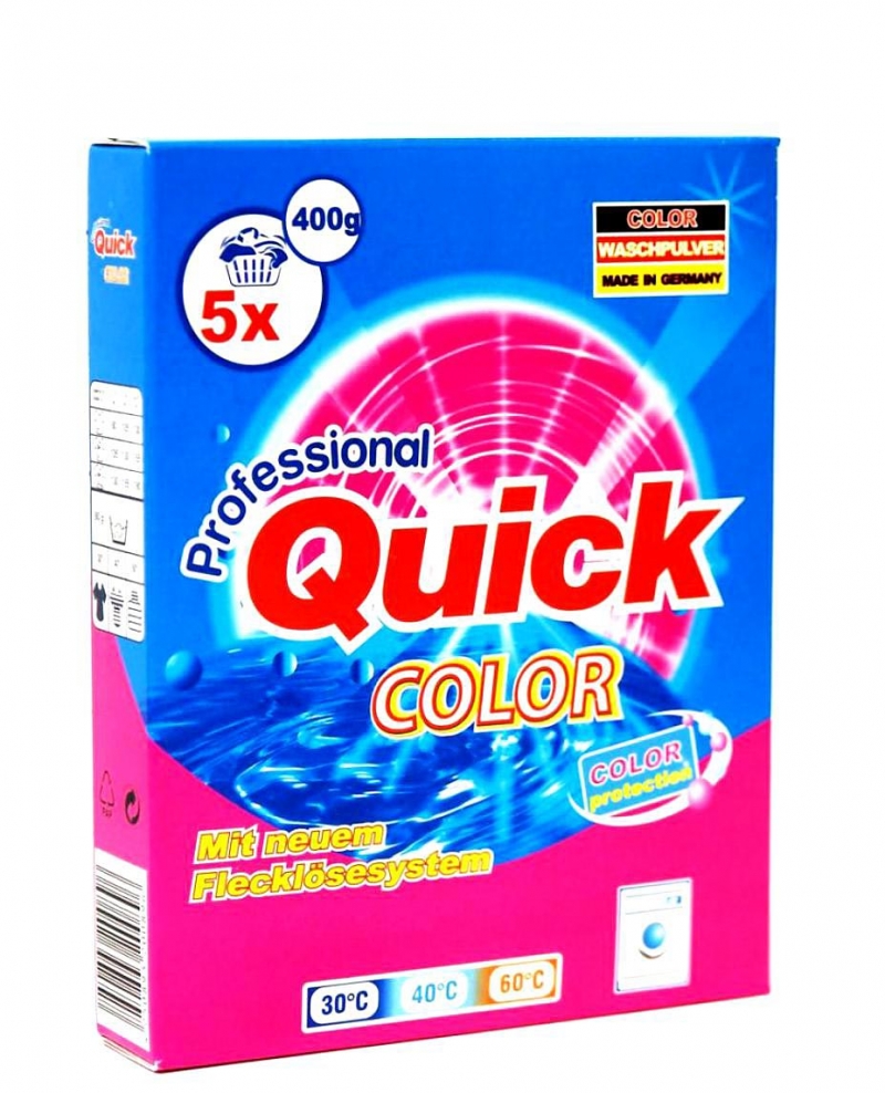 картинка Стиральный порошок QUICK 400г Color оптом